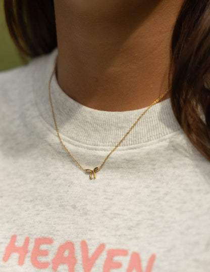 Dainty Bow Necklace - A-1 Thread Vault