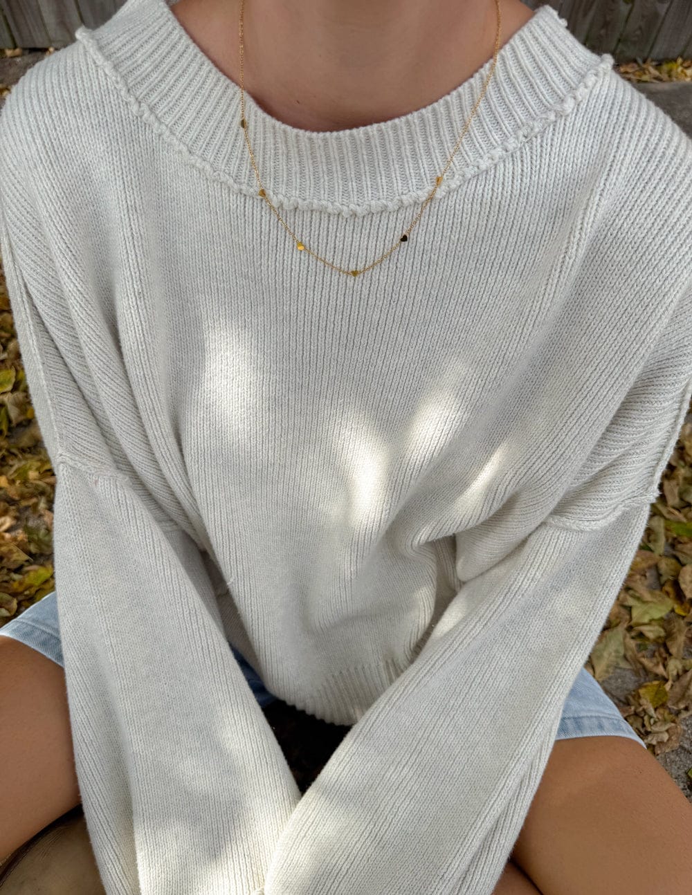 Dainty Heart Link Necklace - A-1 Thread Vault