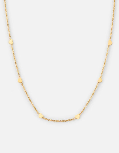 Dainty Heart Link Necklace - A-1 Thread Vault