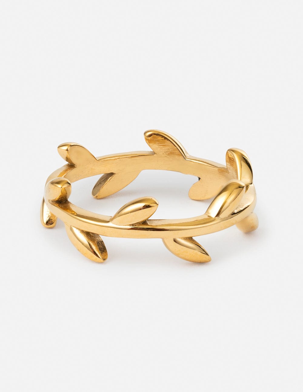 Dainty Olive Branch Ring - A-1 Thread Vault