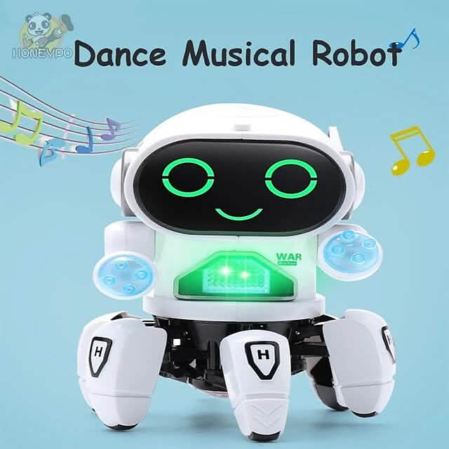 Dance Robot Electric Pet Musical Shining Toy - A-1 Thread Vault