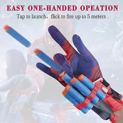 Dart Spider Gloves Web Shooter Toy Set - A-1 Thread Vault