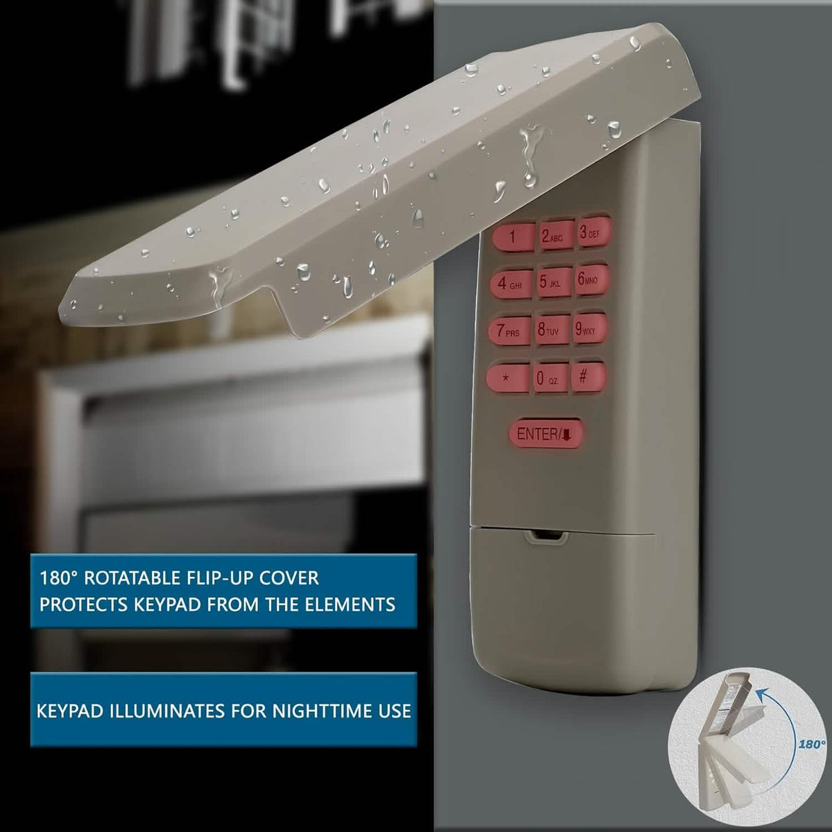 Garage Door Opener Remote – Wireless Keyless Replacement - A-1 Thread Vault