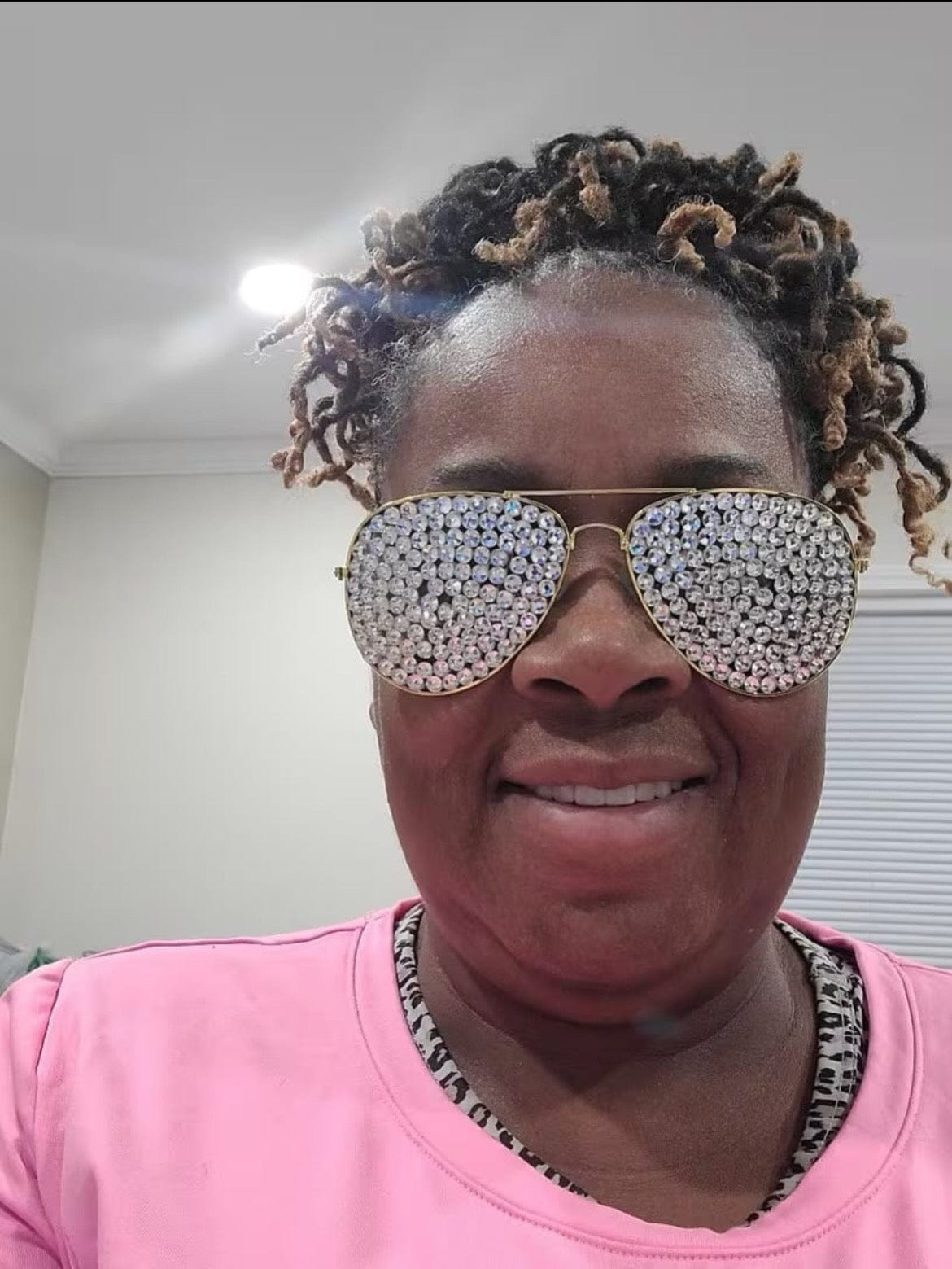 Decorative Crystal Sunglasses - A-1 Thread Vault