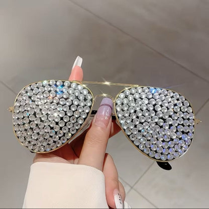 Decorative Crystal Sunglasses - A-1 Thread Vault