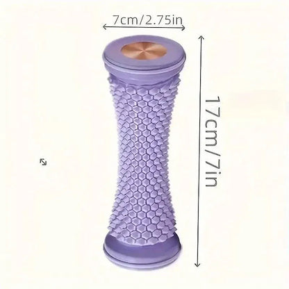 Deep Tissue Massager for Circulation Plantar Fascia Wheel, Pain Relief, Reflexology - A-1 Thread Vault