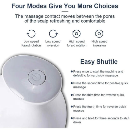 Deep Tissue Waterproof Scalp and Body Massager - A-1 Thread Vault