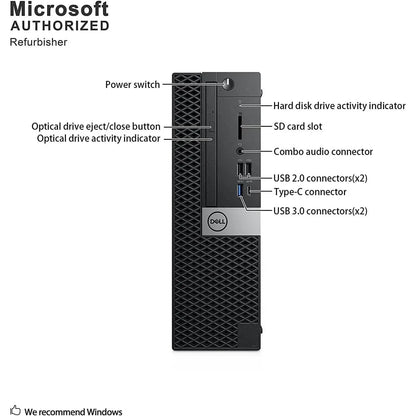 Dell Optiplex 7050 Windows 10 Professional (Refurbished) - A-1 Thread Vault