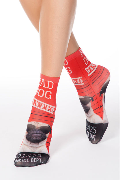 Dense Socks Conte Fantasy 006 - Bad Dog Design - A-1 Thread Vault
