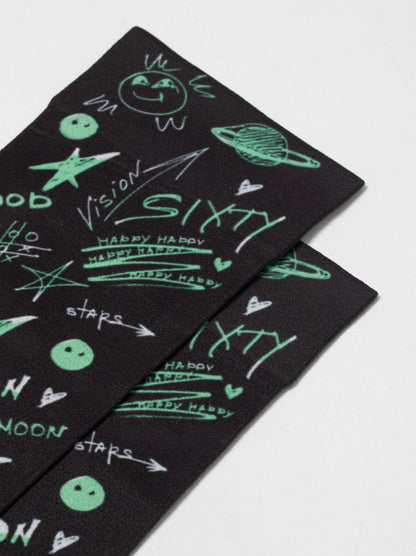 Dense Socks Conte Fantasy 913 - Moon Pattern - A-1 Thread Vault