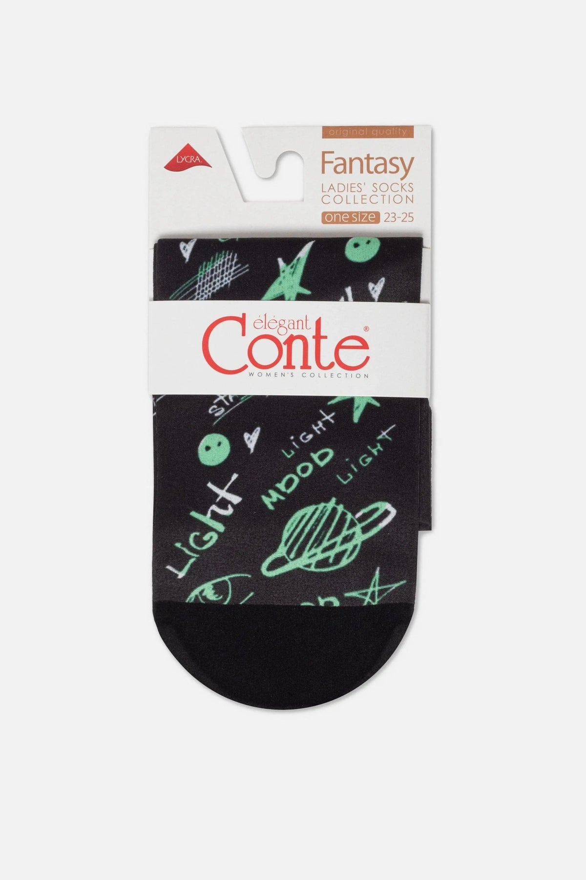Dense Socks Conte Fantasy 913 - Moon Pattern - A-1 Thread Vault