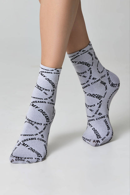 Dense Socks Conte Fantasy - Knitted "My dreams" Design - A-1 Thread Vault