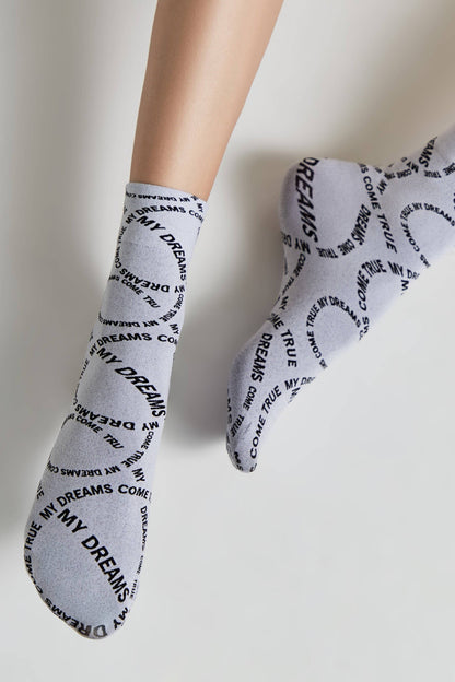 Dense Socks Conte Fantasy - Knitted "My dreams" Design - A-1 Thread Vault