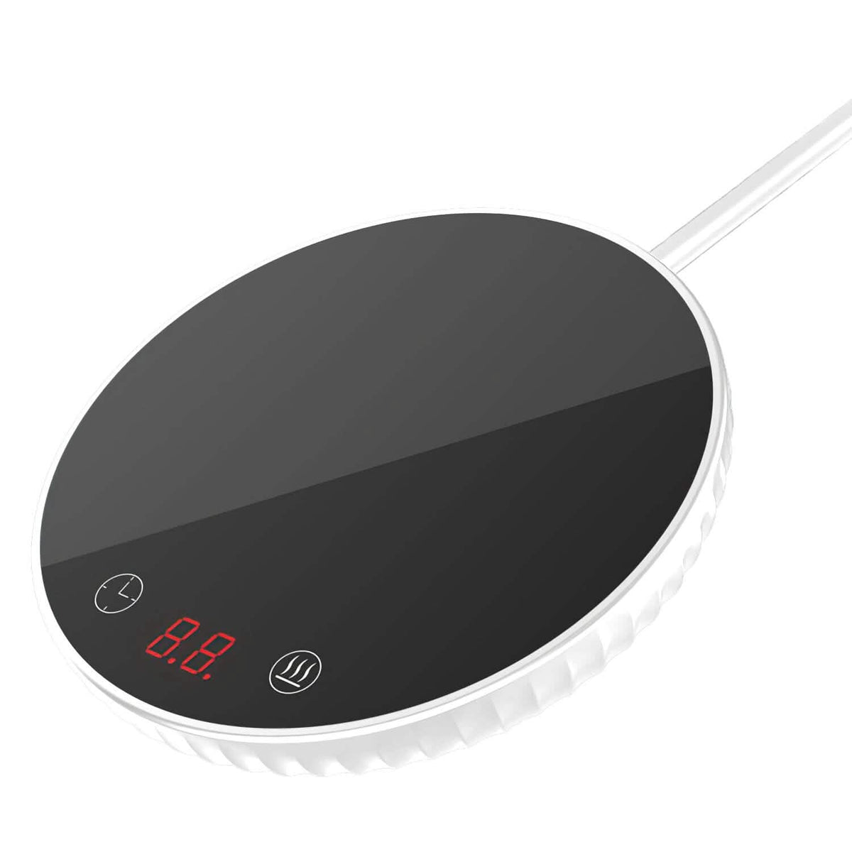 Desktop Electric Cup Warmer Auto Off Over Heating Protection Smart Timer Setting - A-1 Thread Vault