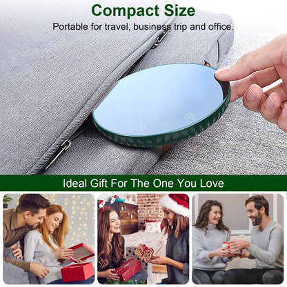 Desktop Electric Cup Warmer Auto Off Over Heating Protection Smart Timer Setting - A-1 Thread Vault