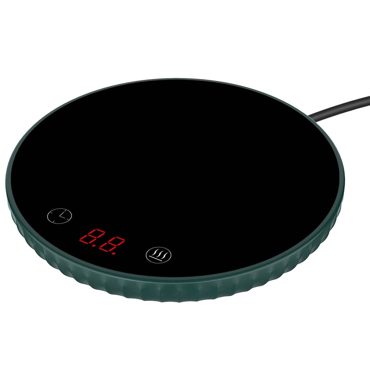 Desktop Electric Cup Warmer Auto Off Over Heating Protection Smart Timer Setting - A-1 Thread Vault