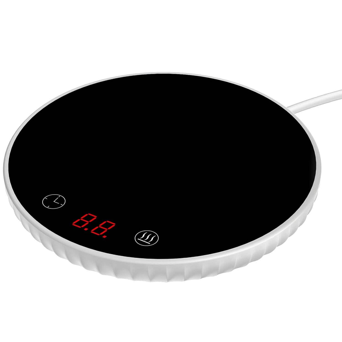 Desktop Electric Cup Warmer Auto Off Over Heating Protection Smart Timer Setting - A-1 Thread Vault
