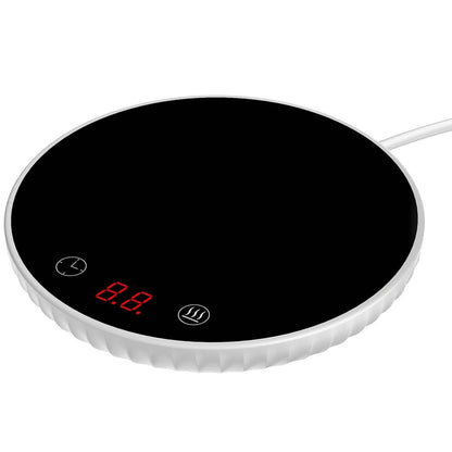 Desktop Electric Cup Warmer Auto Off Over Heating Protection Smart Timer Setting - A-1 Thread Vault
