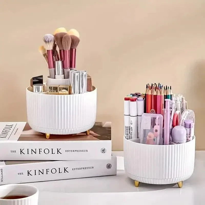 Desktop Rotating Cosmetic Storage Box - A-1 Thread Vault