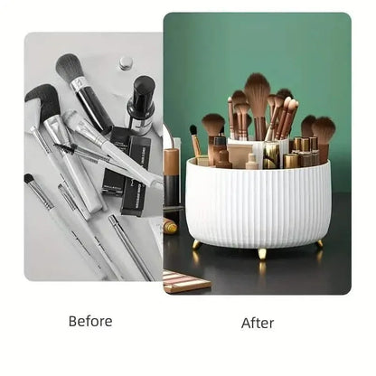 Desktop Rotating Cosmetic Storage Box - A-1 Thread Vault