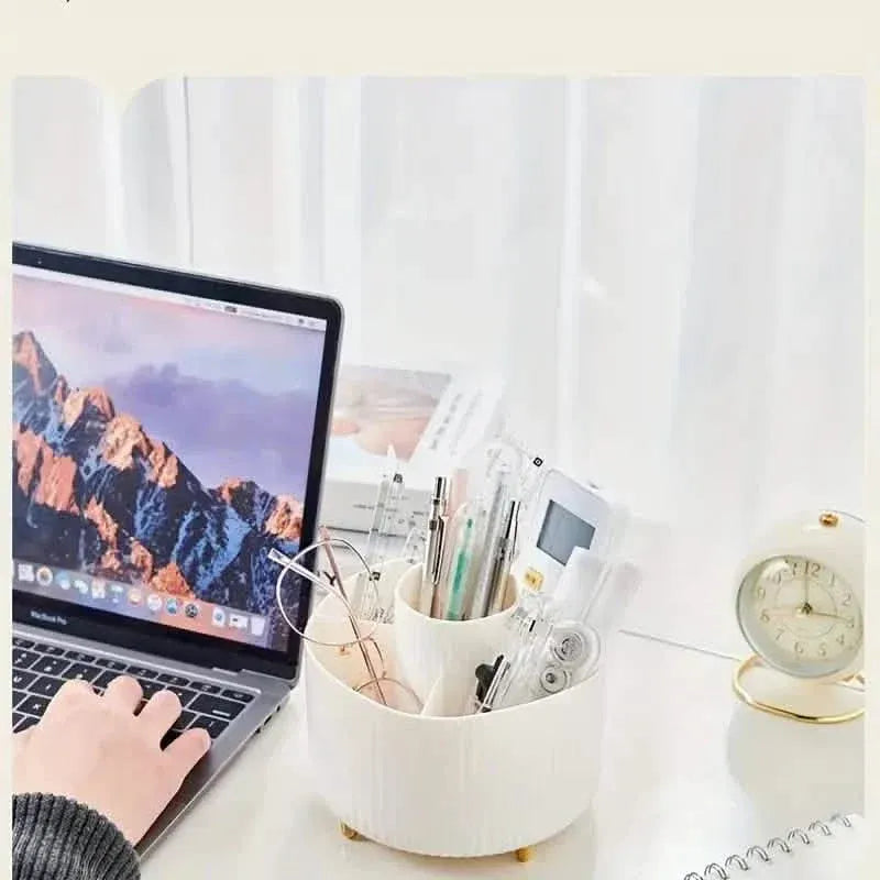 Desktop Rotating Cosmetic Storage Box - A-1 Thread Vault