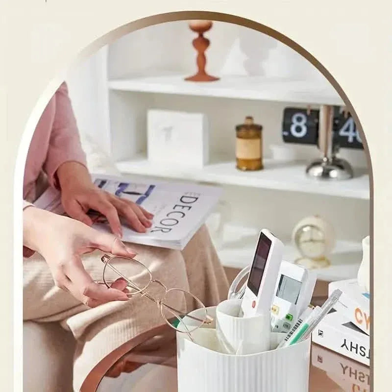 Desktop Rotating Cosmetic Storage Box - A-1 Thread Vault