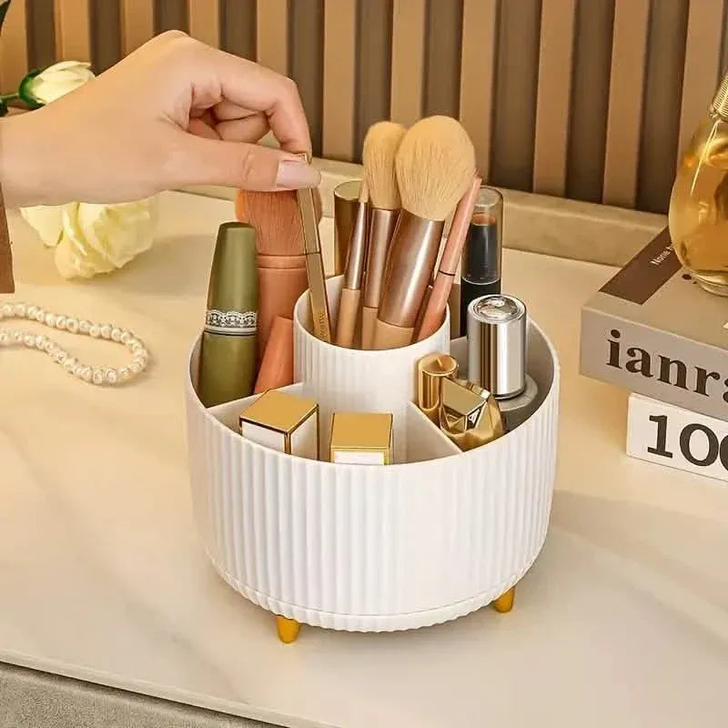 Desktop Rotating Cosmetic Storage Box - A-1 Thread Vault