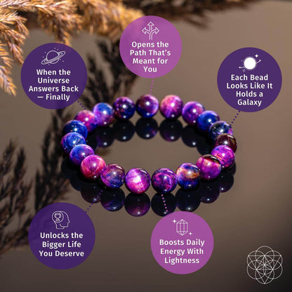 Destiny Activator - All-Galaxy Tiger’s Eye Bracelet - A-1 Thread Vault