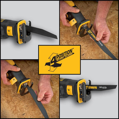 DEWALT 20V MAX* XR Reciprocating Saw, Compact, Tool Only (DCS367B) (Refurbished) - A-1 Thread Vault