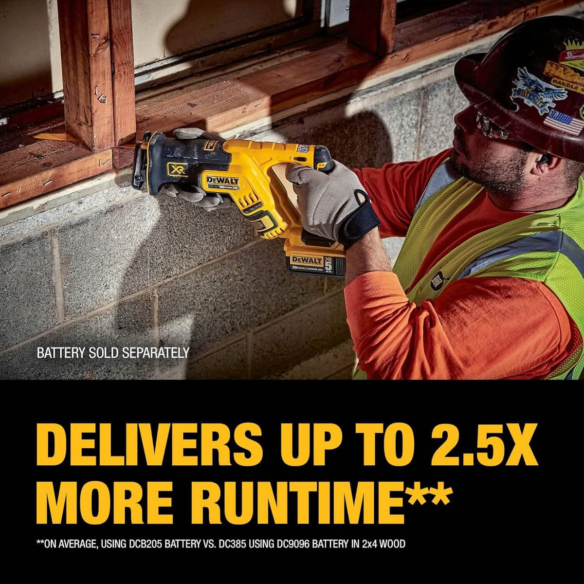 DEWALT 20V MAX* XR Reciprocating Saw, Compact, Tool Only (DCS367B) (Refurbished) - A-1 Thread Vault