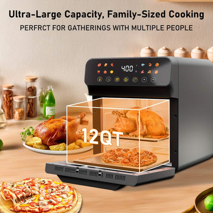 12QT 12-in-1 Smart Air Fryer Oven - A-1 Thread Vault