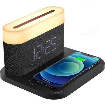 Digital Alarm Clock with Wireless Charging - A-1 Thread Vault