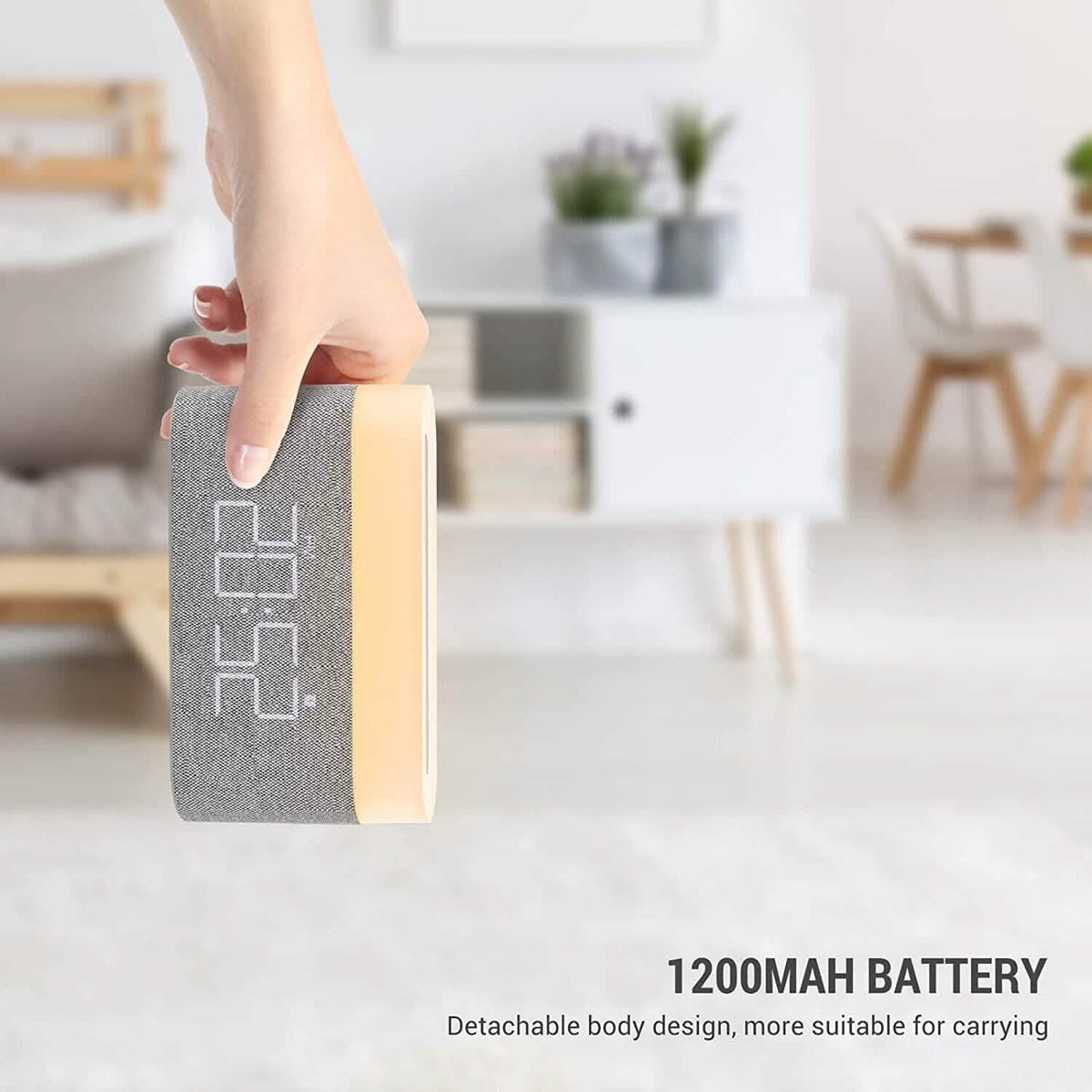 Digital Alarm Clock with Wireless Charging - A-1 Thread Vault