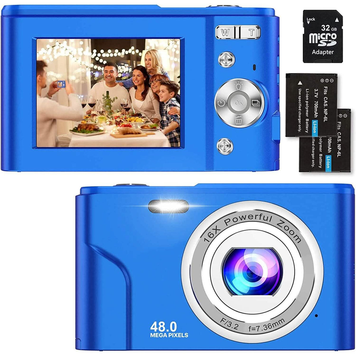 Digital Baby Camera 1080P 48MP with 32GB SD Card - A-1 Thread Vault