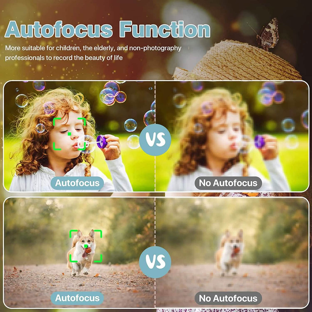 Digital Baby Camera 1080P 48MP with 32GB SD Card - A-1 Thread Vault