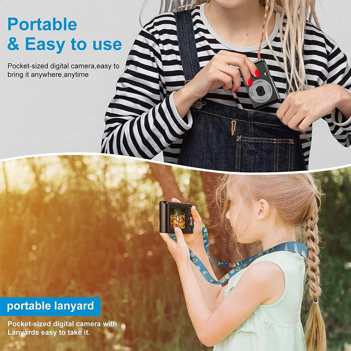 Digital Baby Camera 1080P 48MP with 32GB SD Card - A-1 Thread Vault