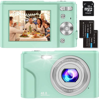 Digital Baby Camera 1080P 48MP with 32GB SD Card - A-1 Thread Vault