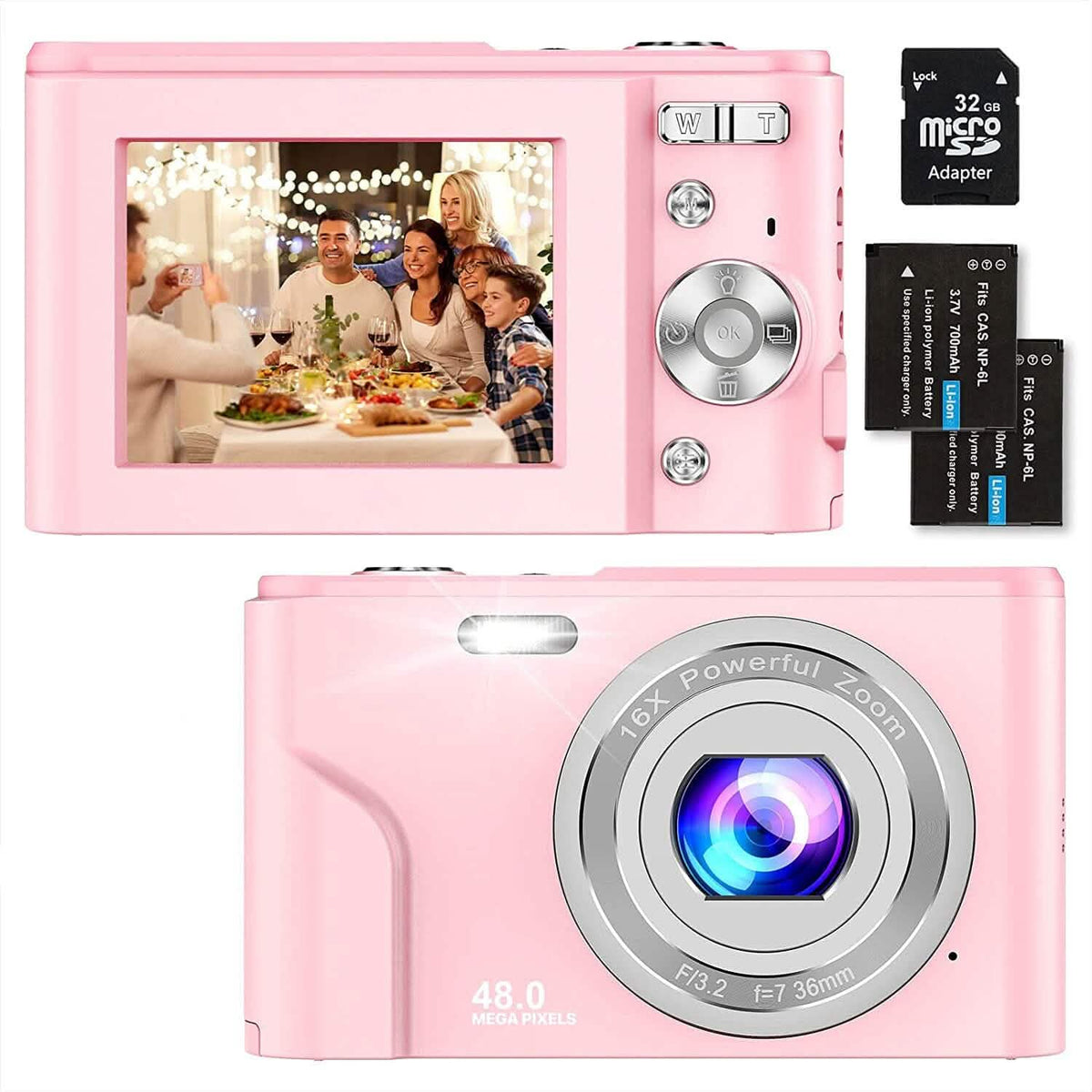Digital Baby Camera 1080P 48MP with 32GB SD Card - A-1 Thread Vault