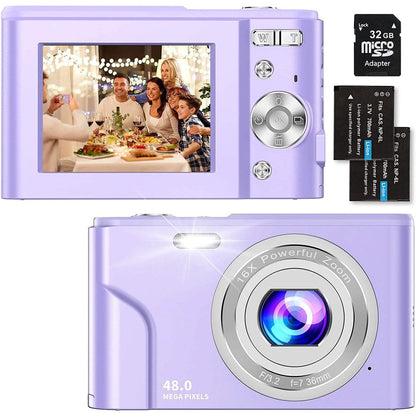 Digital Baby Camera 1080P 48MP with 32GB SD Card - A-1 Thread Vault