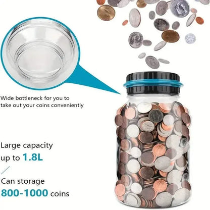 Digital Counting Money Jar - A-1 Thread Vault