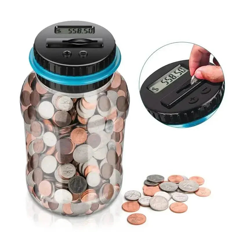Digital Counting Money Jar - A-1 Thread Vault
