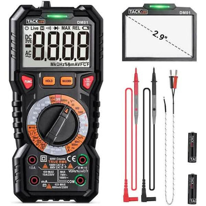 Digital Multimeter TRMS 6000 Counts - A-1 Thread Vault