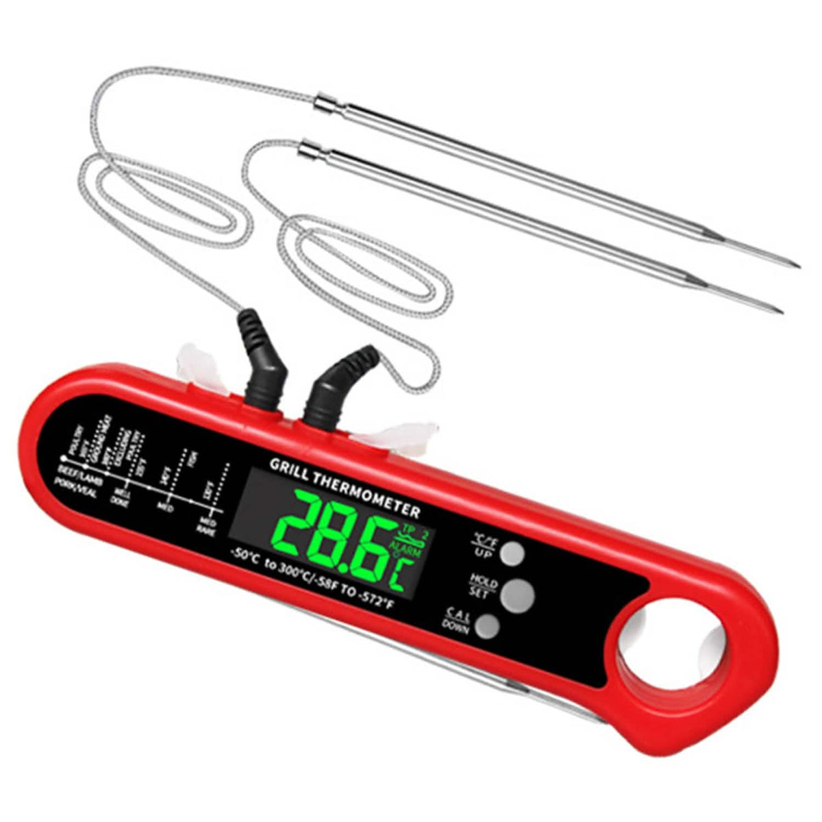 Digital Thermometer BBQ Meat Food Cooking Temperature Tester - A-1 Thread Vault
