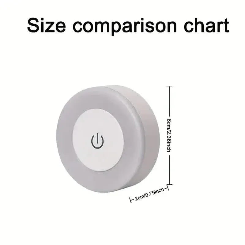 Dimmable Touch Sensor Wall Night Light, 3 Color Modes (White, Warm, Cool) - A-1 Thread Vault