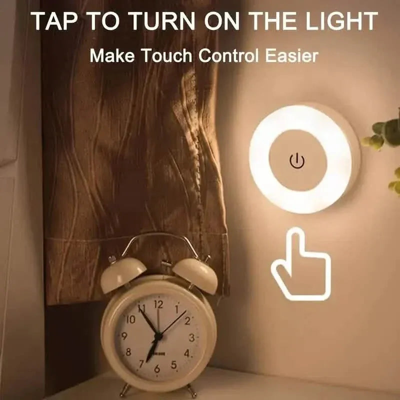 Dimmable Touch Sensor Wall Night Light, 3 Color Modes (White, Warm, Cool) - A-1 Thread Vault