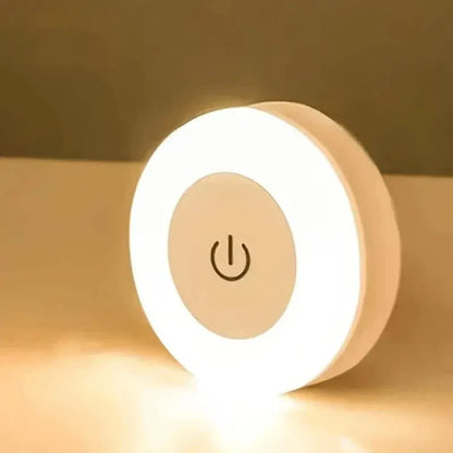 Dimmable Touch Sensor Wall Night Light, 3 Color Modes (White, Warm, Cool) - A-1 Thread Vault