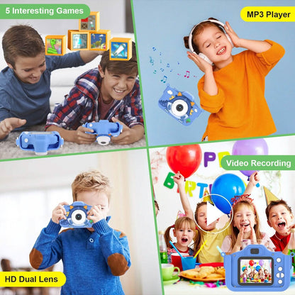 Dinosaur Kids Selfie 48MP 1080P HD Cartoon Digital Camera - A-1 Thread Vault