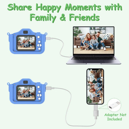 Dinosaur Kids Selfie 48MP 1080P HD Cartoon Digital Camera - A-1 Thread Vault