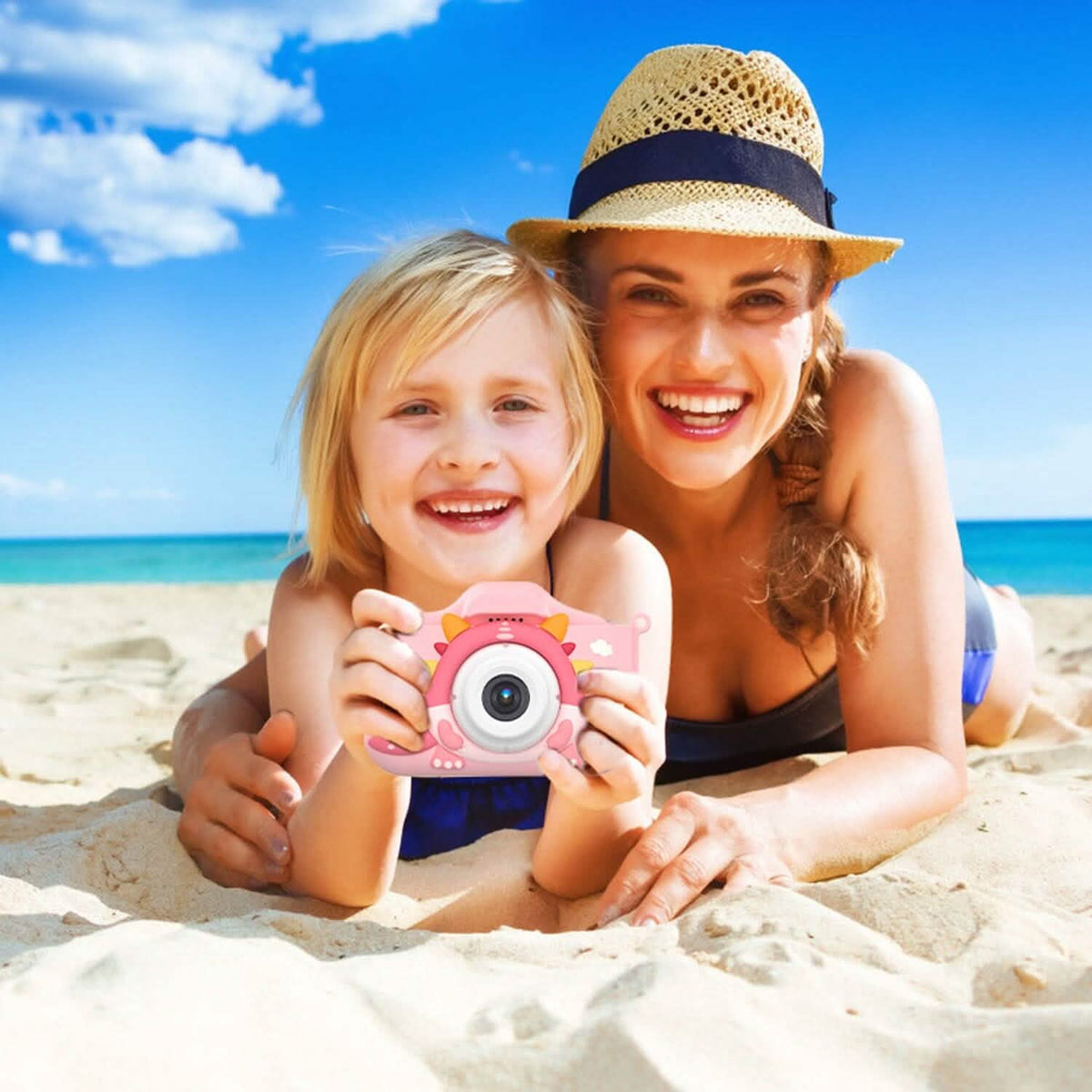 Dinosaur Kids Selfie 48MP 1080P HD Cartoon Digital Camera - A-1 Thread Vault