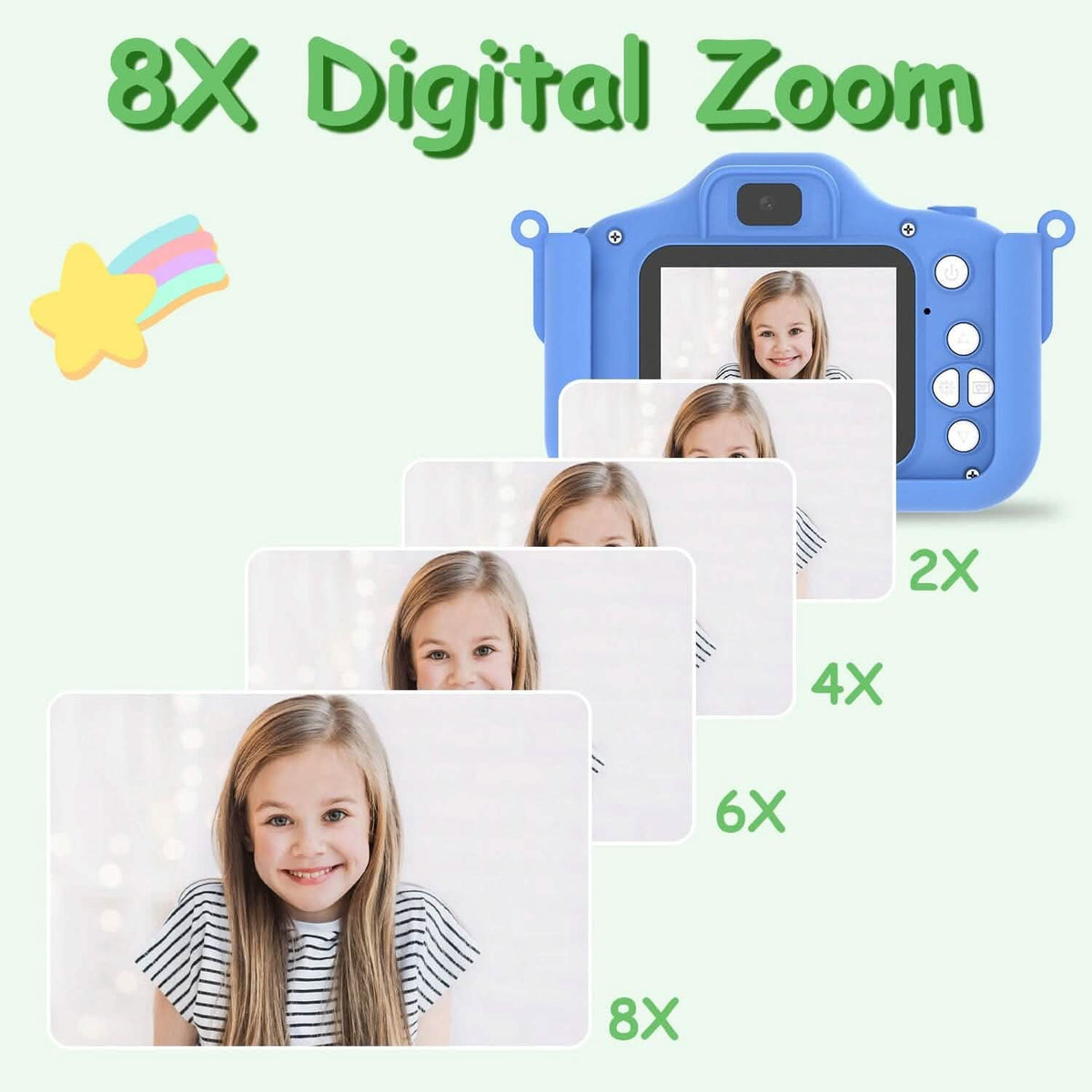 Dinosaur Kids Selfie 48MP 1080P HD Cartoon Digital Camera - A-1 Thread Vault